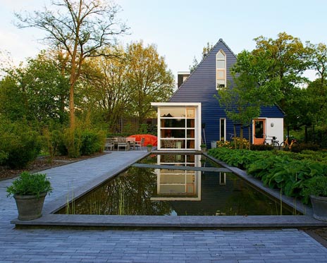 Tuin aan de Beilerstraat in Assen