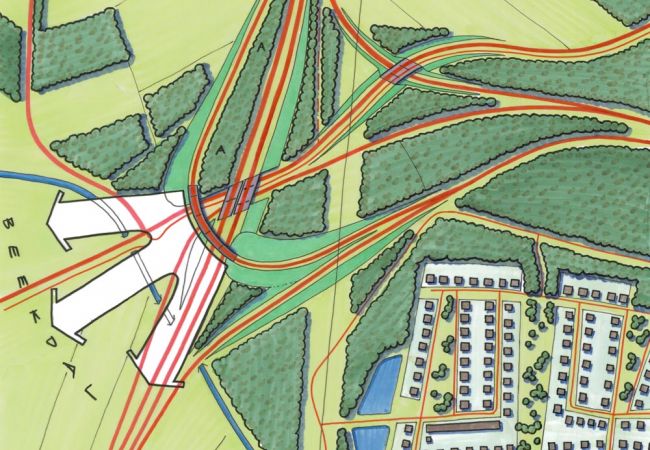 Ontwerp Fly Over Emmen West