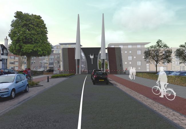 Verkeersbruggen in de Nobellaan en de Groningerstraat te Assen