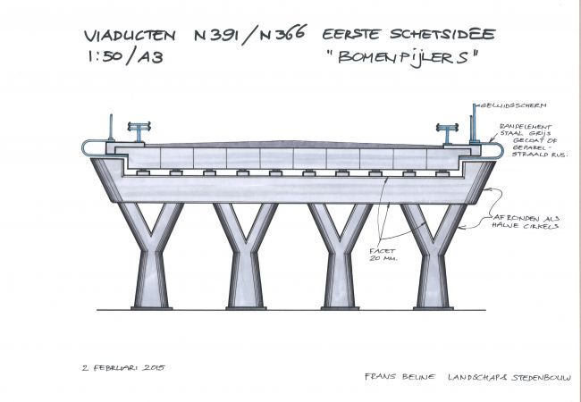 Vormgeving Viaducten N 391