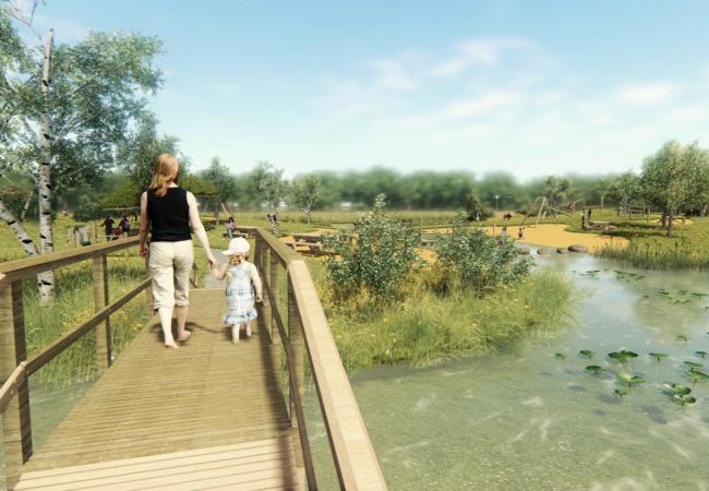 Uitwerking en visualisatie speeleilanden Landal Orveltermarke