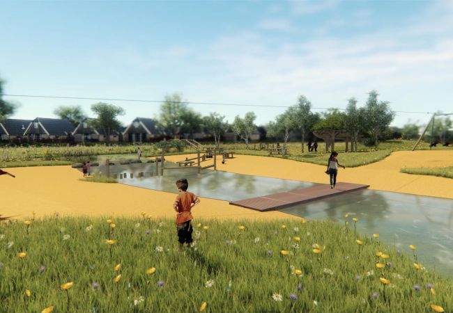 Uitwerking en visualisatie speeleilanden Landal Orveltermarke