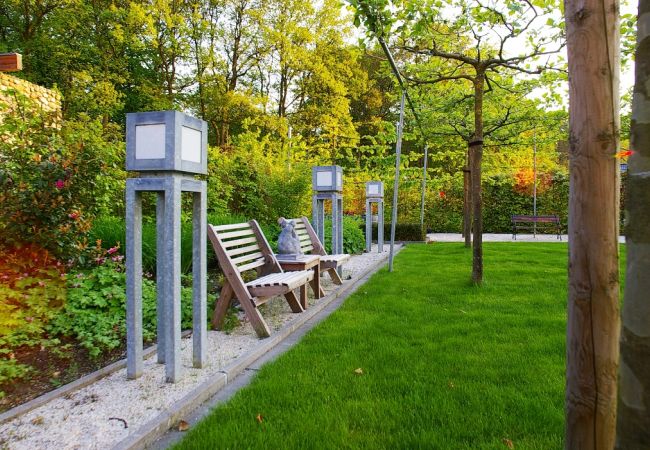 Tuin aan de Houtlaan in Assen