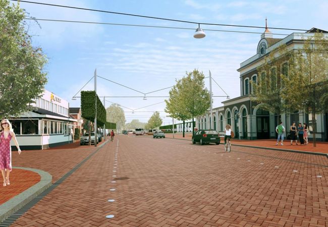 Stationsplein Winschoten