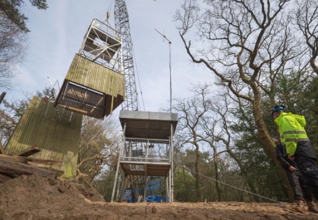 Bouw van de Bosbergtoren in Appelscha gestart