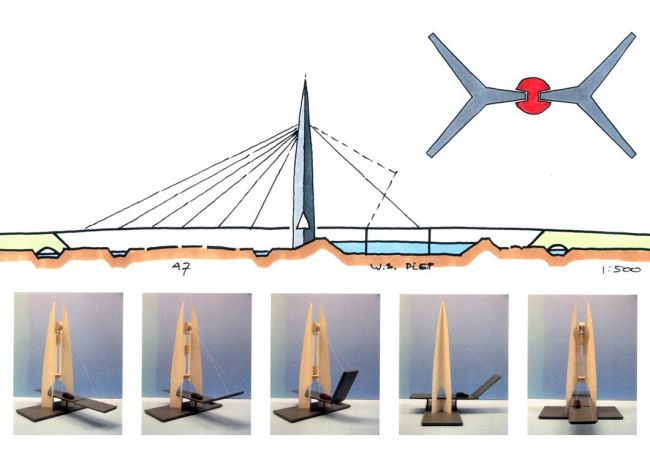 Tui-/tractiebrug te Winschoten