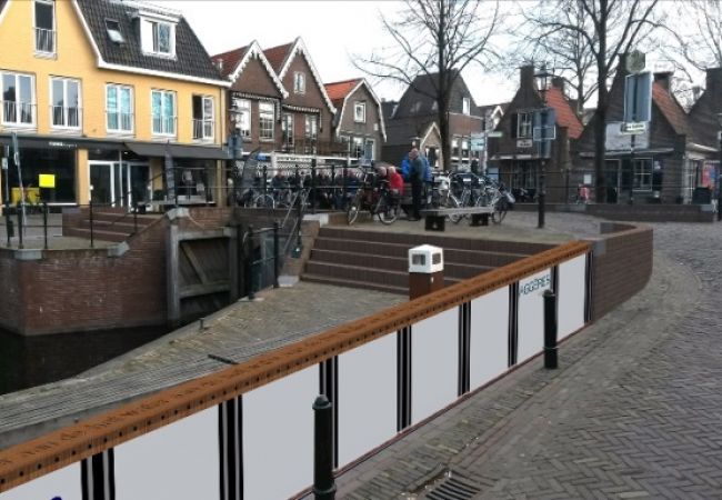 Technische voorbereiding van waterkering Spakenburg ligt op koers